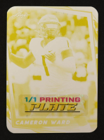 Cameron Ward 2024 Leaf Football Printing Plates Yellow #14 #1/1 at PristineAuction.com