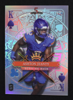 Ashton Jeanty 2024 Wild Card 5 Card Draw Stacked Deck King Spades Silver #SDJSAJN #1/1 RC at PristineAuction.com