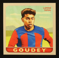 Lamine Yamal 2025 Upper Deck Goodwin Champions Goudey #G15 at PristineAuction.com