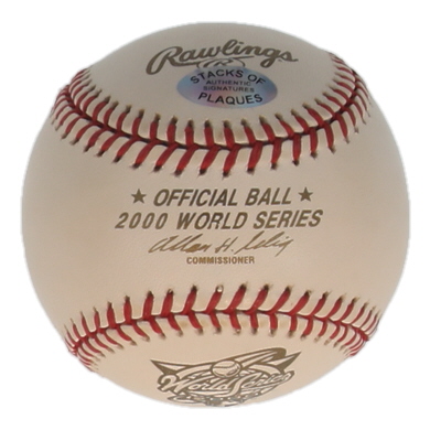 Joe Torre & Bobby Valentine Signed 2000 World Series Baseball (SOP) at PristineAuction.com Joe Torre & Bobby Valentine Signed 2000 World Series Baseball (SOP) at PristineAuction.com