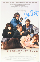 Emilio Estevez Signed "The Breakfast Club" 11x17 Poster (Beckett) at PristineAuction.com