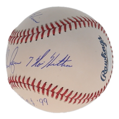 Nolan Ryan Signed OML Baseball with Multiple Career Stat Inscriptions (AIV & Ryan) at PristineAuction.com Nolan Ryan Signed OML Baseball with Multiple Career Stat Inscriptions (AIV & Ryan) at PristineAuction.com