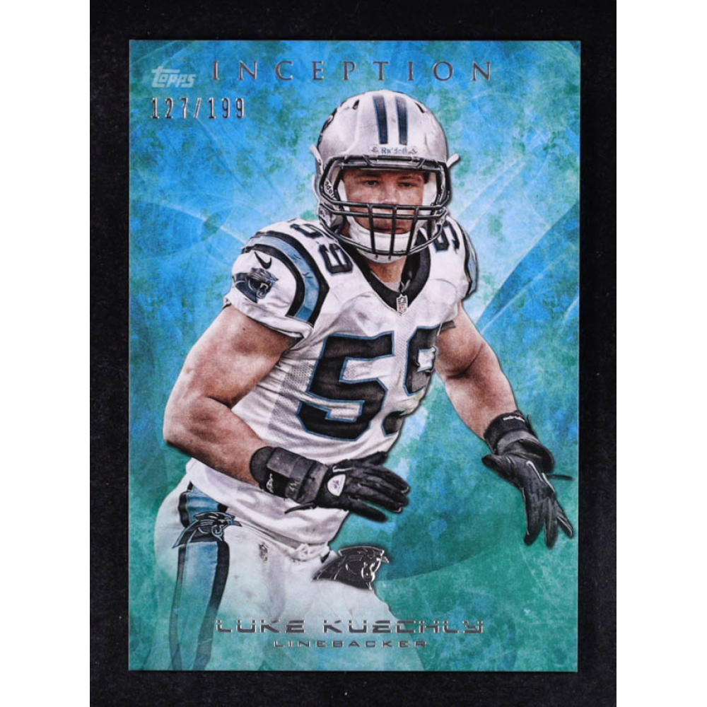Luke Kuechly 2013 Topps Inception Green #95 #127/199 at PristineAuction.com