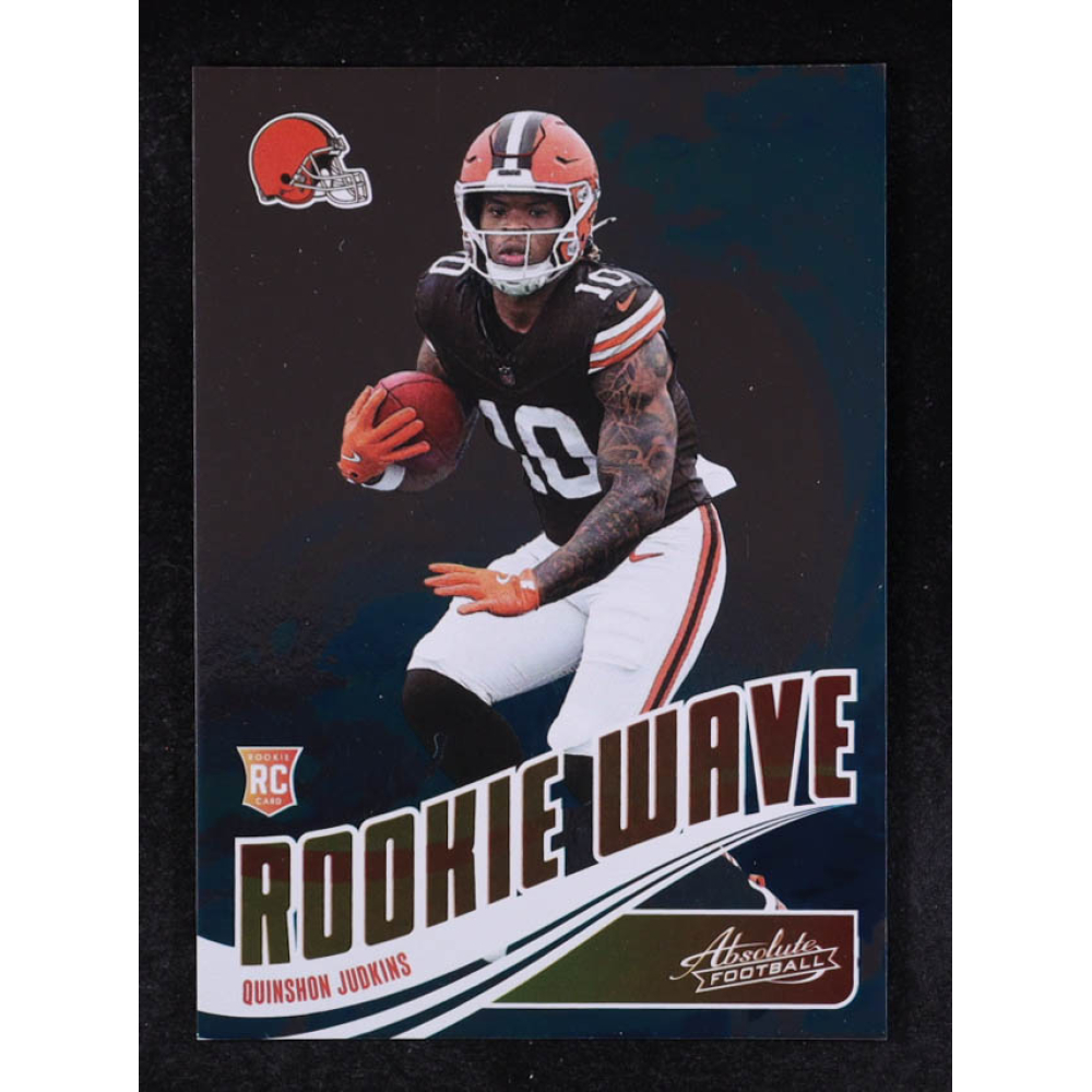 Quinshon Judkins 2025 Absolute Rookie Wave #15 RC at PristineAuction.com
