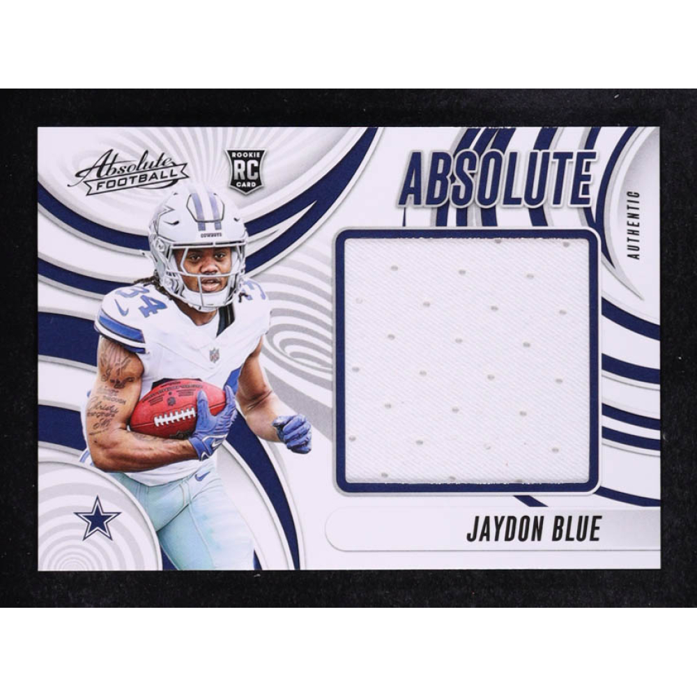 Jaydon Blue 2025 Absolute Absolute Rookie Materials #16 RC at PristineAuction.com
