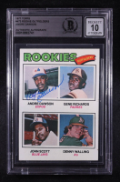 Andre Dawson Signed 1977 Topps Rookie Outfielders #473 RC (BGS | Autograph Graded BGS 10) at PristineAuction.com