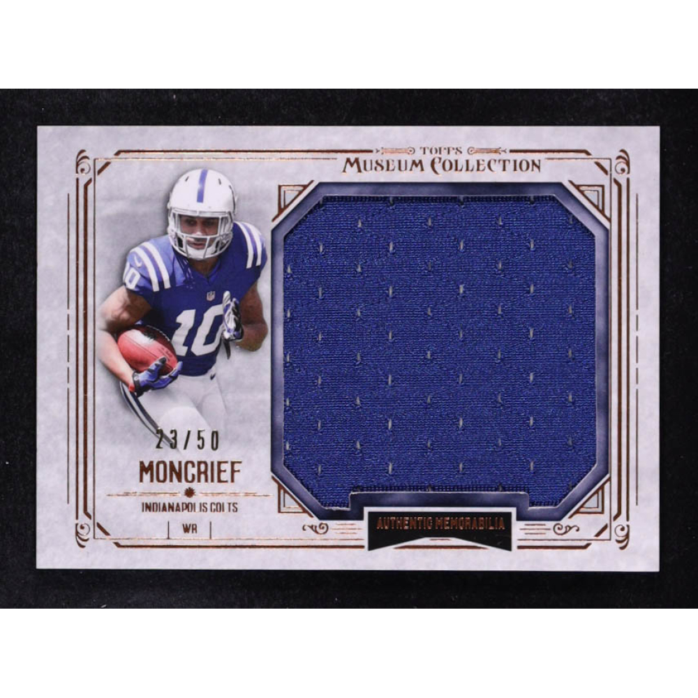 Donte Moncrief 2014 Topps Museum Collection Jumbo Relics Copper #MJRDM at PristineAuction.com