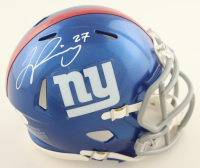 Jason Pinnock Signed Giants Speed Mini Helmet (JSA) at PristineAuction.com