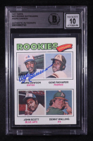 Andre Dawson Signed 1977 Topps Rookie Outfielders #473 RC (BGS | Autograph Graded BGS 10) at PristineAuction.com