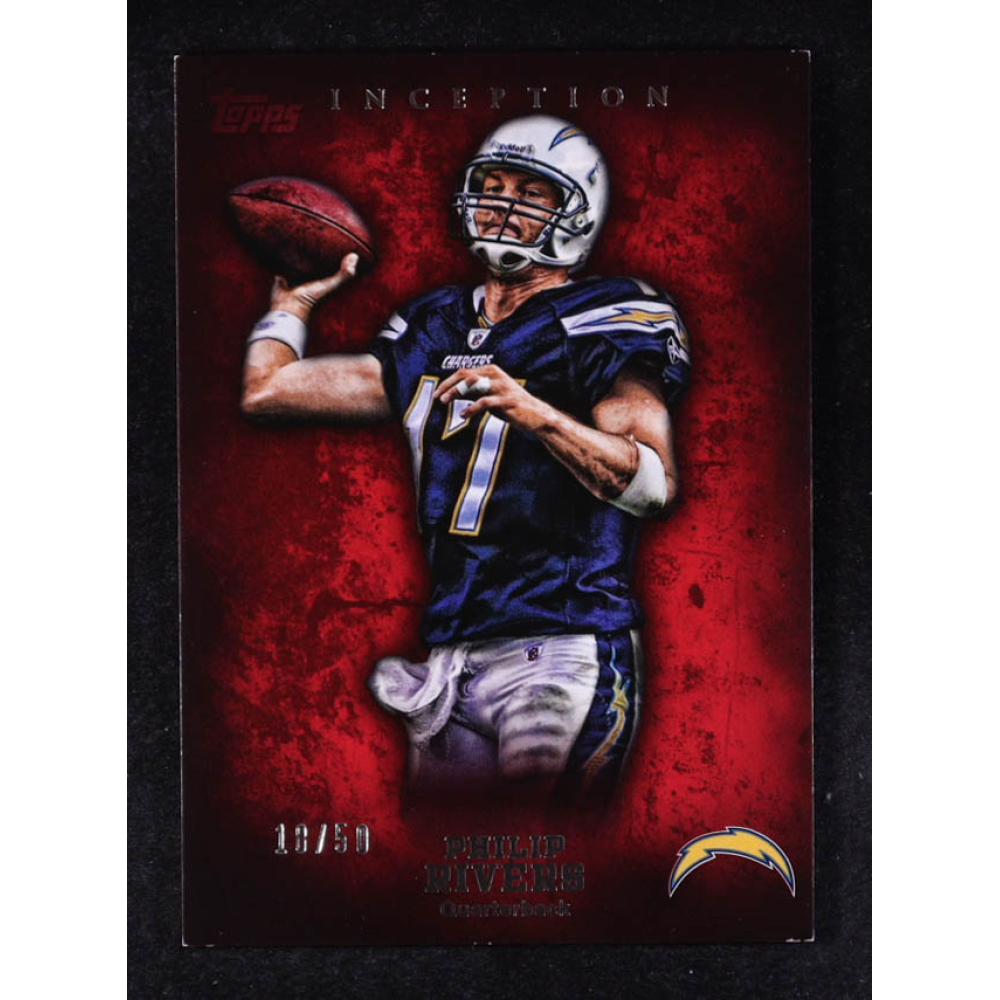 Philip Rivers 2012 Topps Inception Red #25 at PristineAuction.com