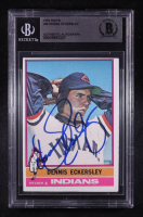 Dennis Eckersley Signed 1976 Topps #98 RC (BGS) at PristineAuction.com