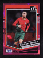 Cristiano Ronaldo 2023-24 Donruss Pink Cubic #44 #16/99 at PristineAuction.com