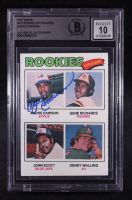 Andre Dawson Signed 1977 Topps Rookie Outfielders #473 RC (BGS | Autograph Graded BGS 10) at PristineAuction.com