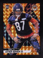 Luther Burden III 2025 Panini Mosaic Mosaic Orange #383 #113/199 RC at PristineAuction.com