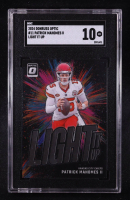 Patrick Mahomes II 2024 Donruss Optic Light it Up #11 (SGC 10) at PristineAuction.com