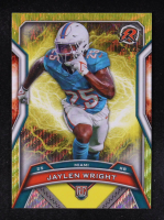 Jaylen Wright 2024 Topps Resurgence Yellow Surge #158 #135/225 RC at PristineAuction.com