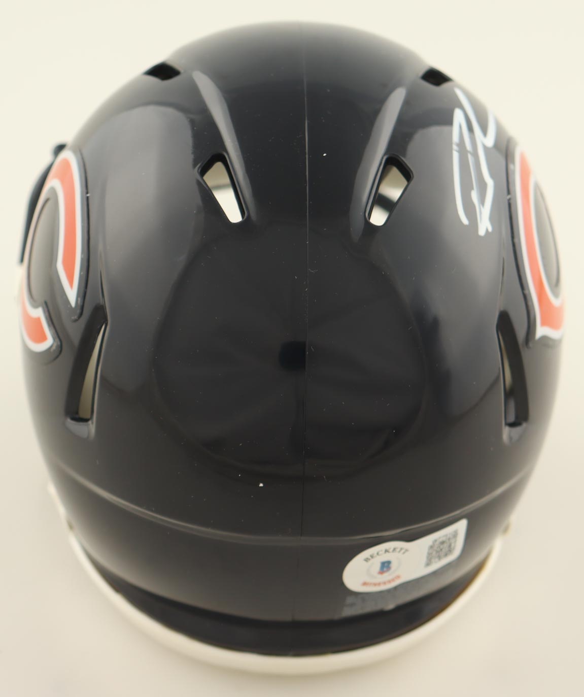 Roschon Johnson Signed Bears Speed Mini Helmet (Beckett) at PristineAuction.com Roschon Johnson Signed Bears Speed Mini Helmet (Beckett) at PristineAuction.com