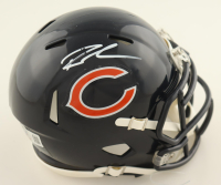 Roschon Johnson Signed Bears Speed Mini Helmet (Beckett) at PristineAuction.com