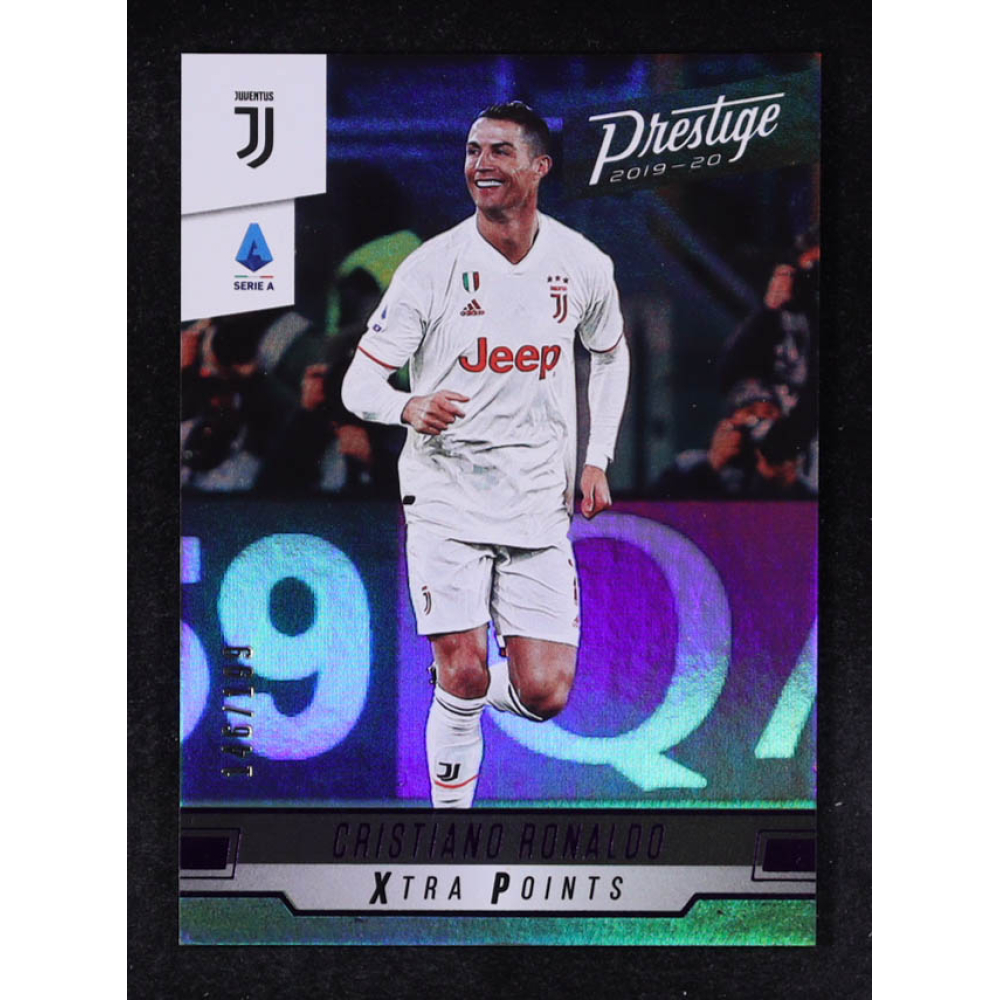 Cristiano Ronaldo 2019-20 Prestige Xtra Points Purple #242 #146/199 at PristineAuction.com