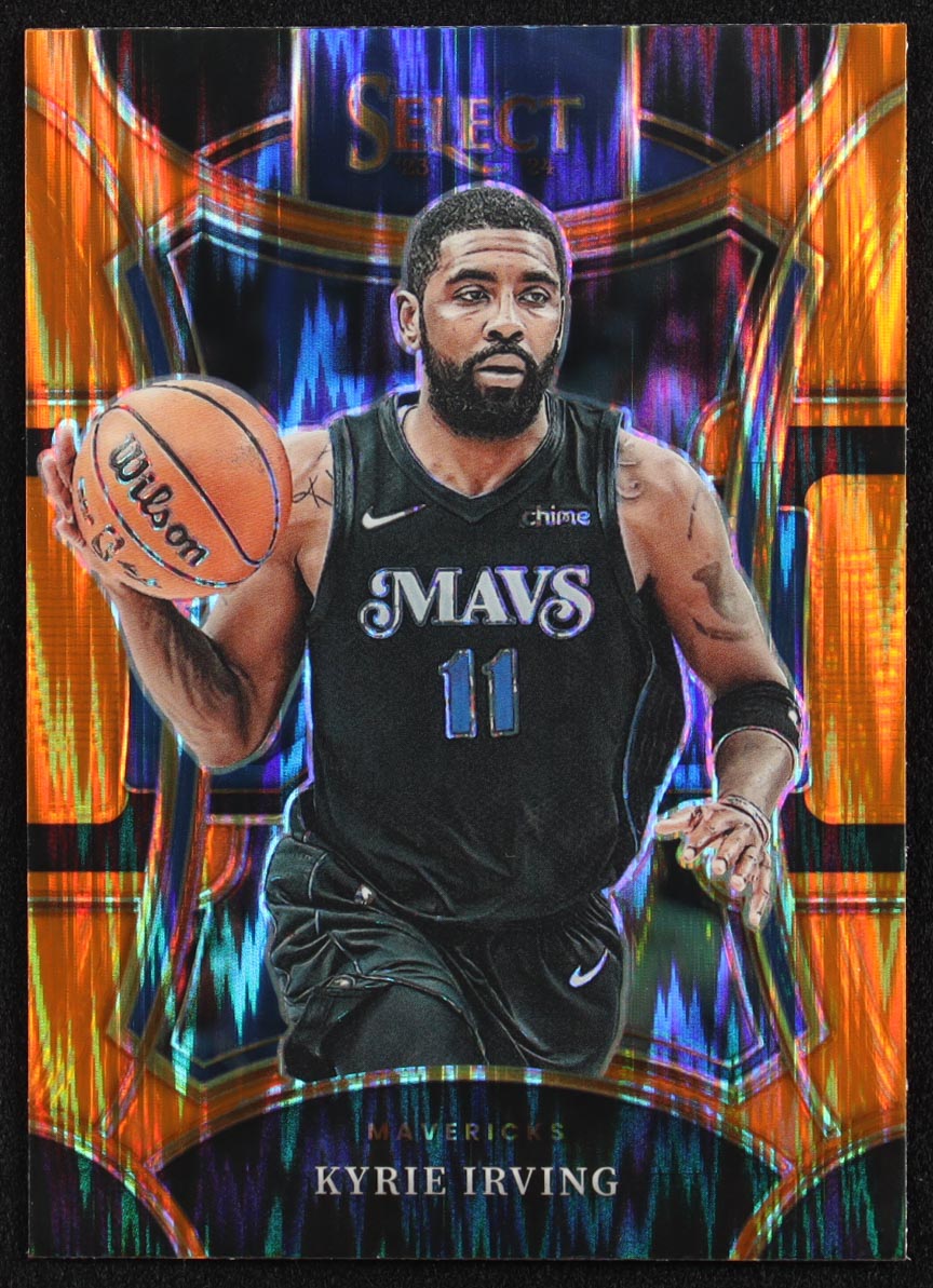 Kyrie Irving 2023-24 Select Prizms Orange Flash #380 at PristineAuction.com Kyrie Irving 2023-24 Select Prizms Orange Flash #380 at PristineAuction.com