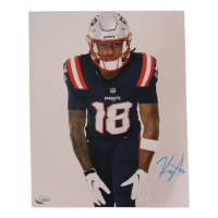 Kyle Williams Signed Patriots 8x10 Photo (JSA) at PristineAuction.com