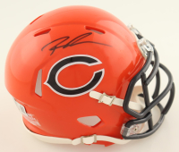 Roschon Johnson Signed Bears Alternate Speed Mini Helmet (Beckett) at PristineAuction.com