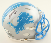 Grant Stuard Signed Lions Speed Mini Helmet (JSA) at PristineAuction.com