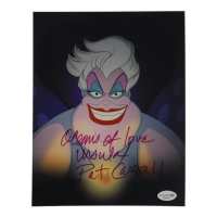 Pat Carroll Signed "The Little Mermaid" 8x10 Photo Inscribed "Ursula" & "Oceans of Love" (ACOA) at PristineAuction.com