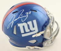 Jason Pinnock Signed Giants Speed Mini Helmet (JSA) at PristineAuction.com