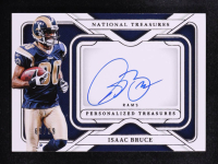 Isaac Bruce 2024 Panini National Treasures Personalized Treasures #8 #65/99 at PristineAuction.com