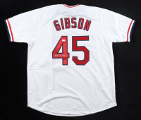Bob GIbson Signed Jersey (JSA) at PristineAuction.com