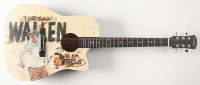 Morgan Wallen Guitar with Signed Custom Insert Pickguard (ACOA) at PristineAuction.com