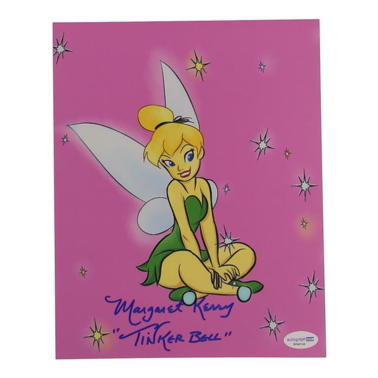 Margaret Kerry Signed "Peter Pan" 8x10 Photo Inscribed "'Tinker Bell'" (ACOA) at PristineAuction.com Margaret Kerry Signed "Peter Pan" 8x10 Photo Inscribed "'Tinker Bell'" (ACOA) at PristineAuction.com