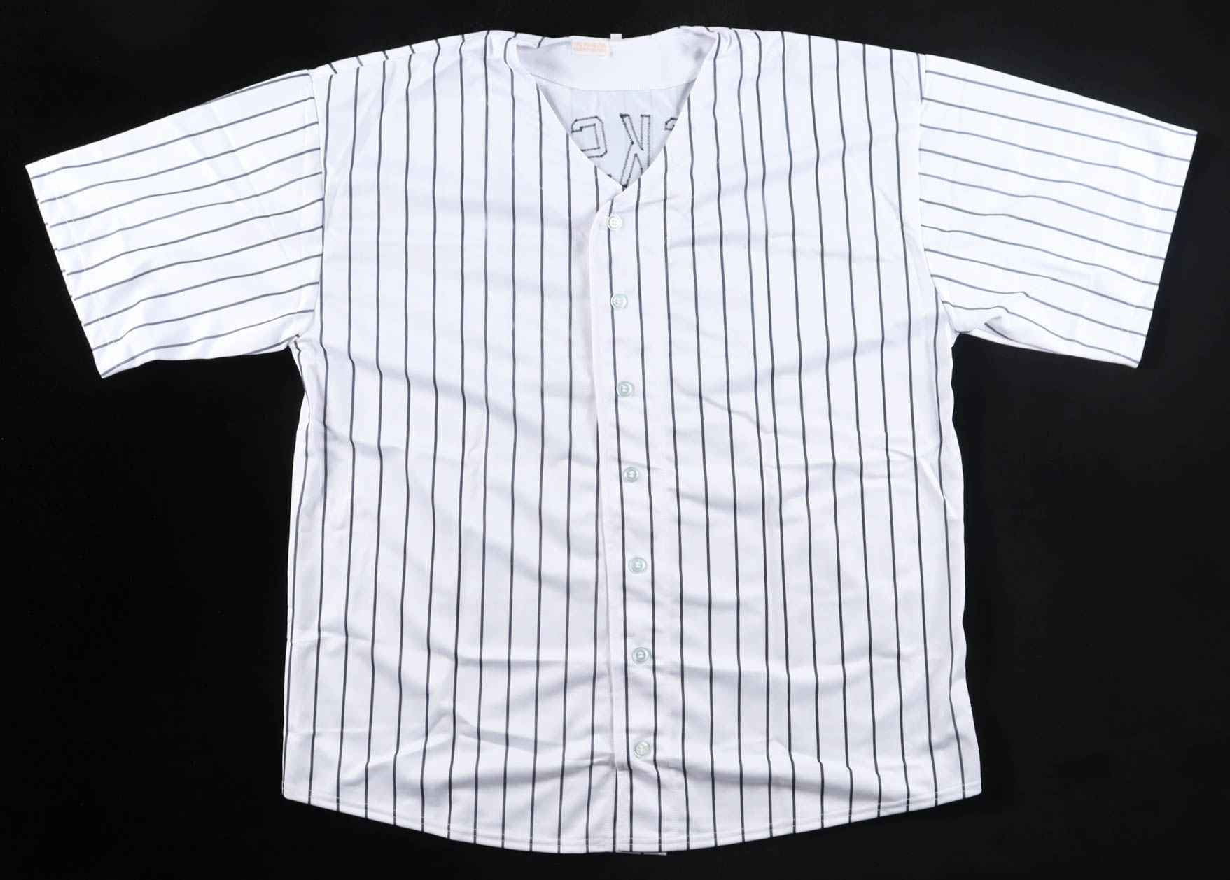 Reggie Jackson Signed Jersey (Leaf) at PristineAuction.com Reggie Jackson Signed Jersey (Leaf) at PristineAuction.com