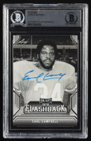 Earl Campbell Signed 2019 Leaf Draft Flashback 1978 Flashback (BGS Encapsulated) at PristineAuction.com