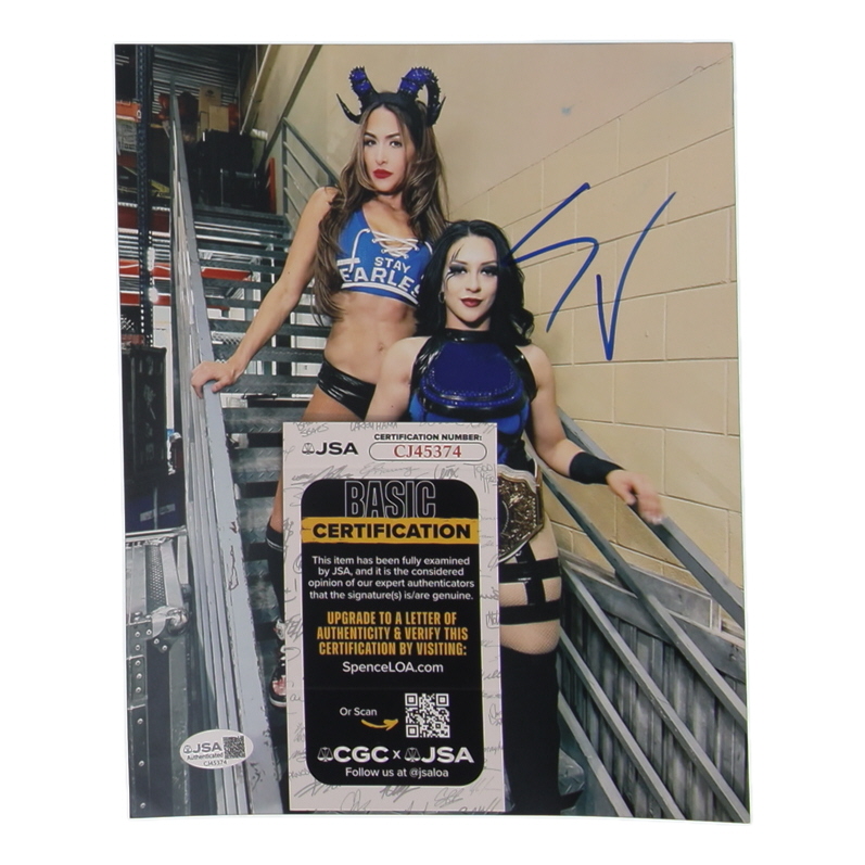 Stephanie Vaquer Signed WWE 8x10 Photo (JSA) at PristineAuction.com Stephanie Vaquer Signed WWE 8x10 Photo (JSA) at PristineAuction.com