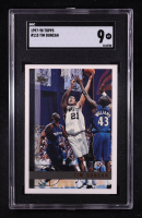 Tim Duncan 1997-98 Topps #115 RC (SGC 9) at PristineAuction.com