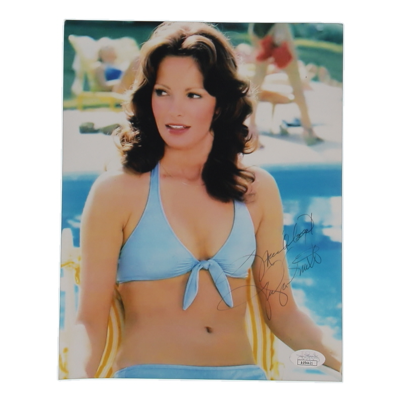 Jaclyn Smith Signed 8x10 Photo With Inscription (JSA) at PristineAuction.com Jaclyn Smith Signed 8x10 Photo With Inscription (JSA) at PristineAuction.com