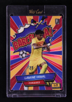 Lamine Yamal 2024 Wild Card Comix Barcelona! Prismatic Pink #ACBBLY2 RC #1/2 at PristineAuction.com