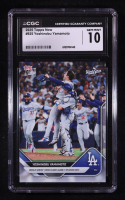 Yoshinobu Yamamoto 2025 Topps Now #925 (CGC 10) at PristineAuction.com