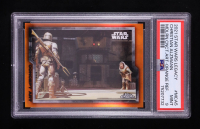 Christian Alzmann (S1 Ep5) 2021 Topps Chrome Star Wars Legacy Mandalorian Concept Art Orange Refractors #MCA5 #25/25 (PSA 9) at PristineAuction.com