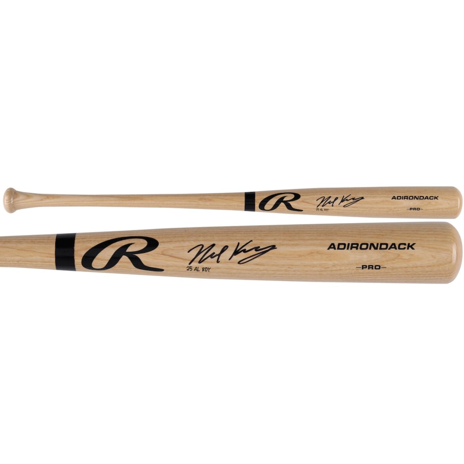 Nick Kurtz Rawlings Pro Model Baseball Bat Inscribed "25 AL ROY" (Fanatics) at PristineAuction.com Nick Kurtz Rawlings Pro Model Baseball Bat Inscribed "25 AL ROY" (Fanatics) at PristineAuction.com