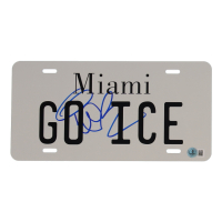 Vanilla Ice Signed "Go Ice" Vanity License Plate (Beckett) at PristineAuction.com