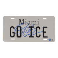 Vanilla Ice Signed "Go Ice" Vanity License Plate (Beckett) at PristineAuction.com