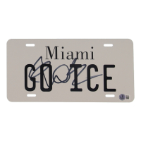 Vanilla Ice Signed "Go Ice" Vanity License Plate (Beckett) at PristineAuction.com