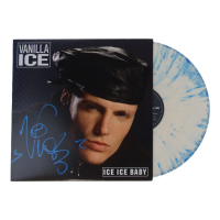 Vanilla Ice Signed "Ice Ice Baby" Vinyl Record Album (Beckett) at PristineAuction.com