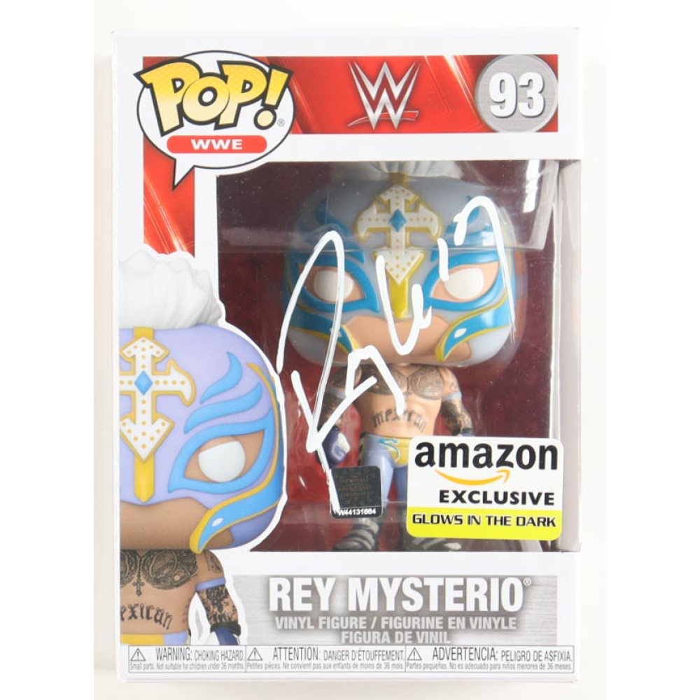 Rey Mysterio Signed "WWE" #93 Funko Pop! Vinyl Figure (Beckett) at PristineAuction.com