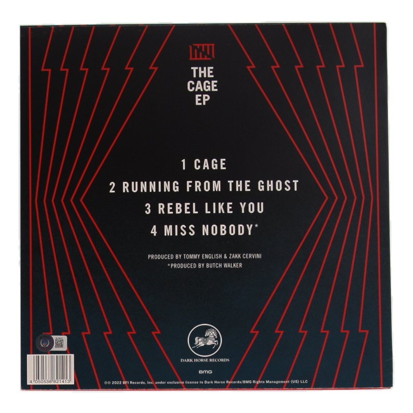 Billy Idol Signed "The Cage EP" Vinyl Record Album (Beckett) at PristineAuction.com Billy Idol Signed "The Cage EP" Vinyl Record Album (Beckett) at PristineAuction.com