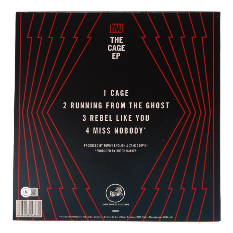 Billy Idol Signed "The Cage EP" Vinyl Record Album (Beckett) at PristineAuction.com Billy Idol Signed "The Cage EP" Vinyl Record Album (Beckett) at PristineAuction.com