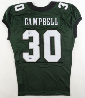 Jihaad Campbell Signed Jersey (Beckett) at PristineAuction.com